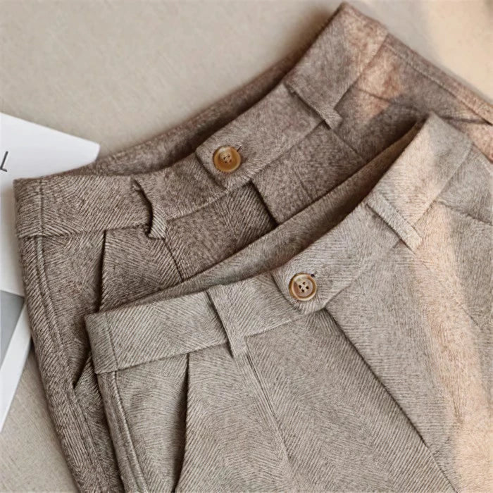 Calin | Pantaloni eleganți din lână pură