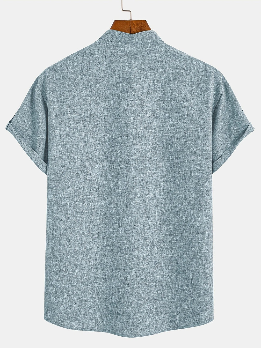 Elliott – Elegantní krátký rukáv košile s stojáčkem