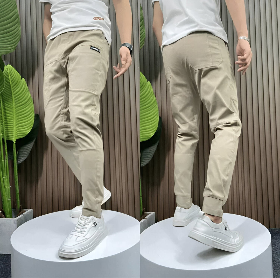 Liviu | Pantaloni cargo premium elastic