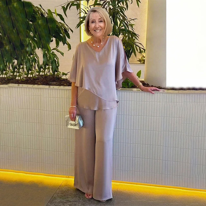 Andreea | Set elegant de 2 piese cu o siluetă fluidă