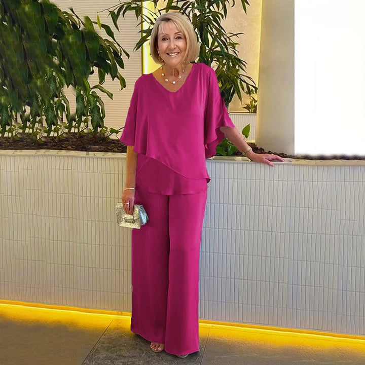 Andreea | Set elegant de 2 piese cu o siluetă fluidă